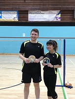 Mixed doubles runnerup